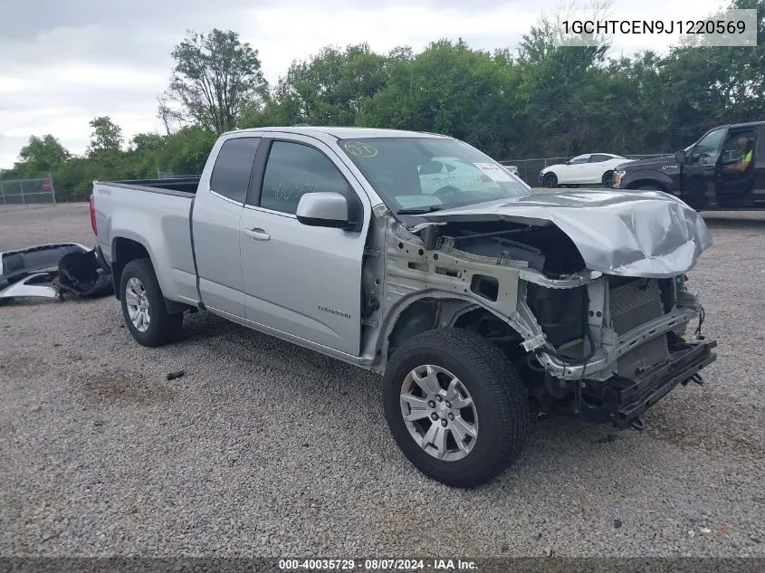 2018 Chevrolet Colorado Lt VIN: 1GCHTCEN9J1220569 Lot: 40035729