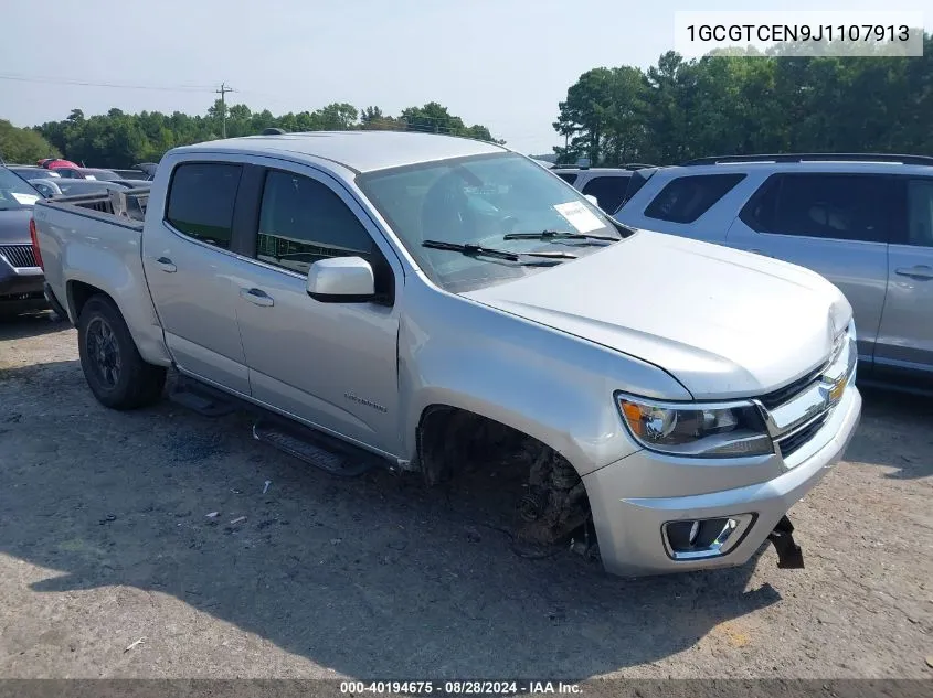 1GCGTCEN9J1107913 2018 Chevrolet Colorado Lt