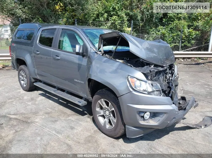 1GCGTDEN6J1309114 2018 Chevrolet Colorado Z71