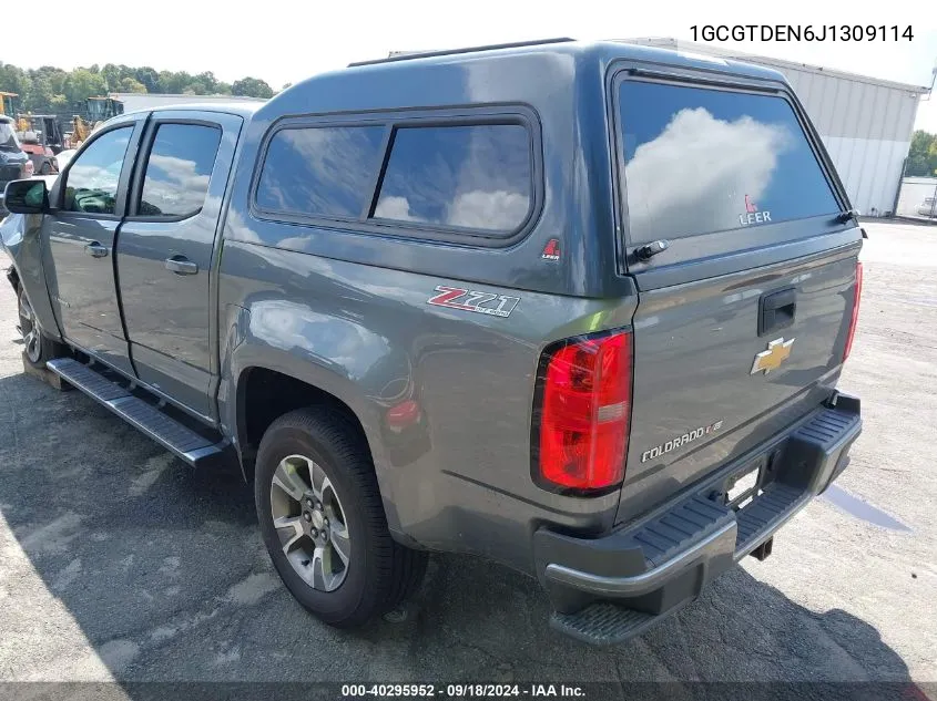 1GCGTDEN6J1309114 2018 Chevrolet Colorado Z71