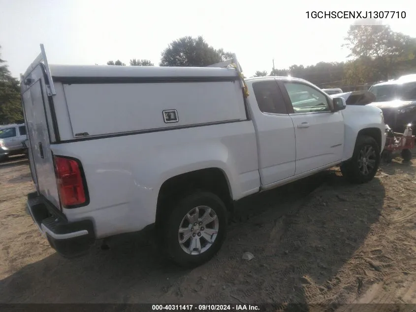 2018 Chevrolet Colorado Lt VIN: 1GCHSCENXJ1307710 Lot: 40311417