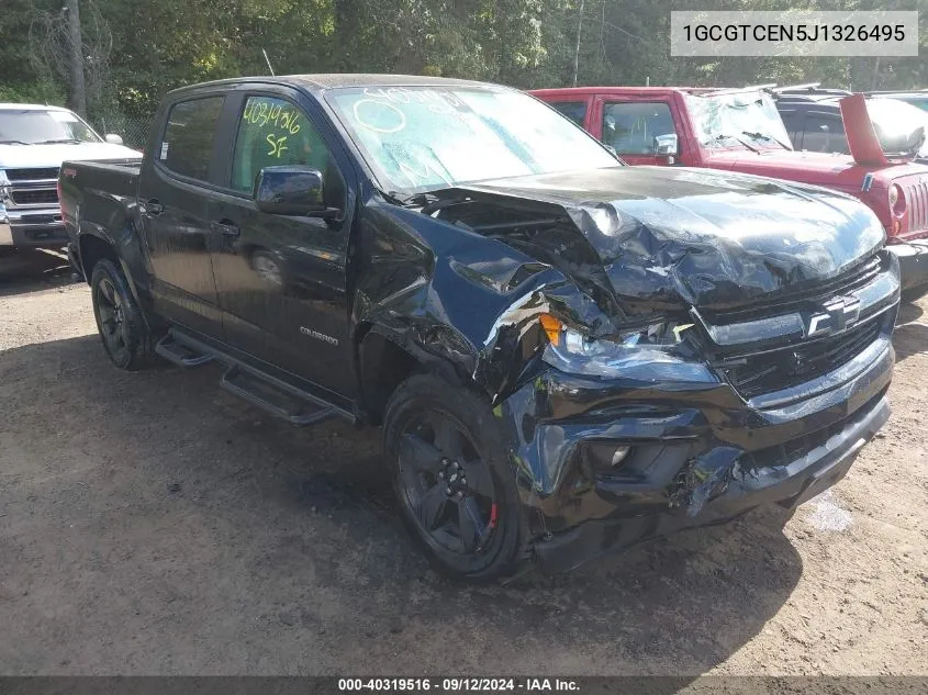 1GCGTCEN5J1326495 2018 Chevrolet Colorado Lt