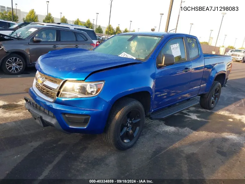 1GCHSBEA7J1298083 2018 Chevrolet Colorado Wt