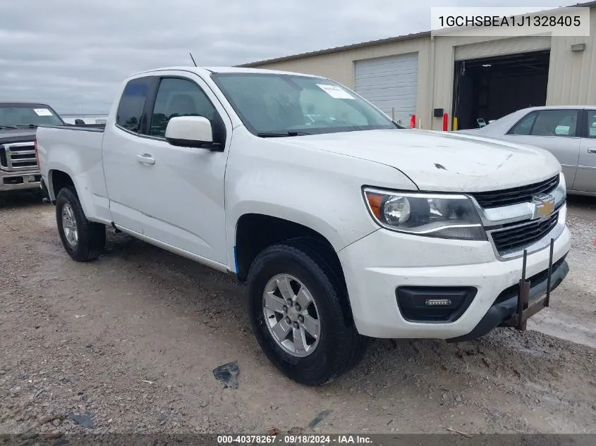 2018 Chevrolet Colorado VIN: 1GCHSBEA1J1328405 Lot: 40378267