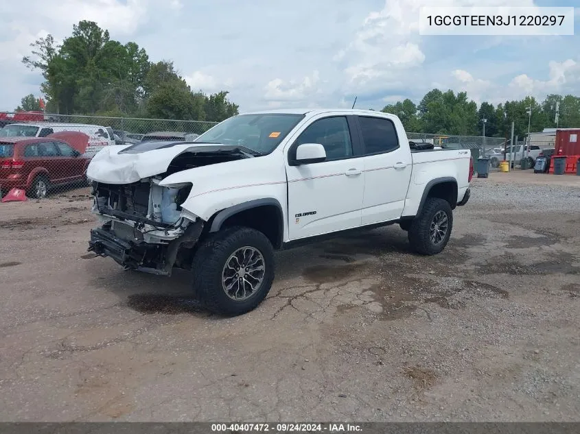 2018 Chevrolet Colorado Zr2 VIN: 1GCGTEEN3J1220297 Lot: 40407472