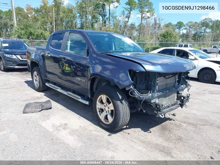 1GCGSDEN9J1298466 2018 Chevrolet Colorado Z71