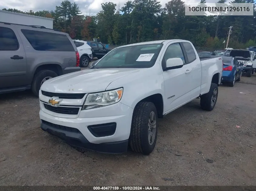 2018 Chevrolet Colorado Wt VIN: 1GCHTBEN8J1296116 Lot: 40477159