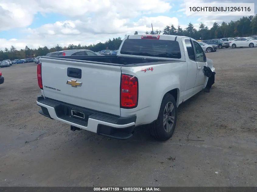 1GCHTBEN8J1296116 2018 Chevrolet Colorado Wt