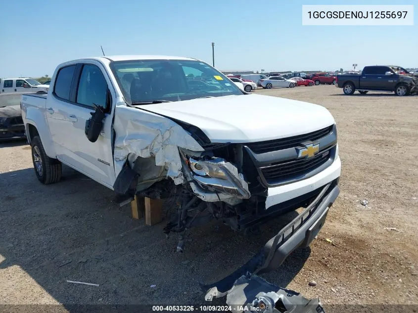 1GCGSDEN0J1255697 2018 Chevrolet Colorado Z71