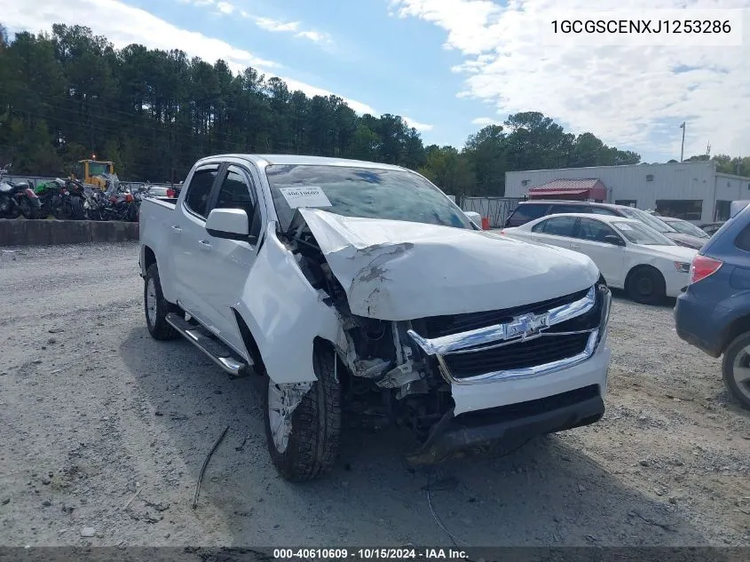 2018 Chevrolet Colorado Lt VIN: 1GCGSCENXJ1253286 Lot: 40610609