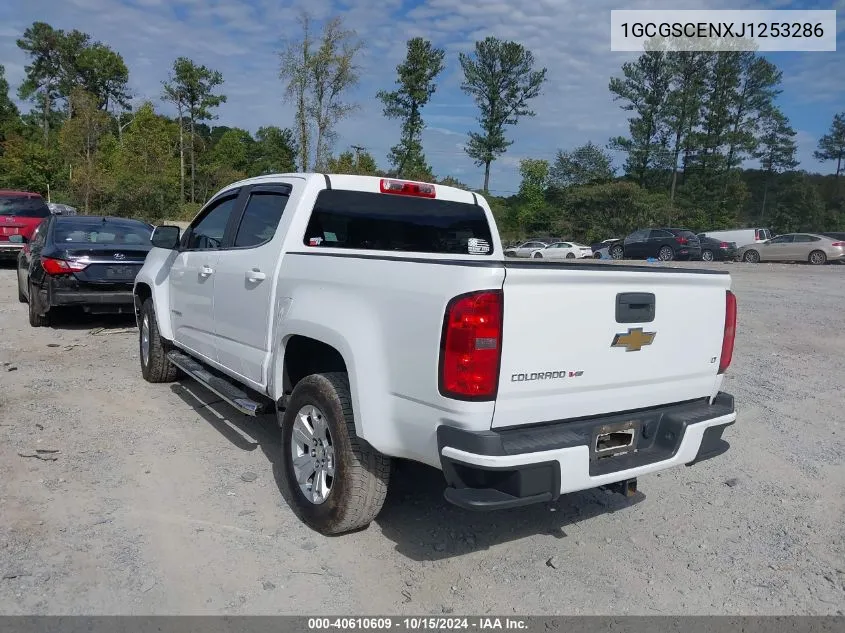 2018 Chevrolet Colorado Lt VIN: 1GCGSCENXJ1253286 Lot: 40610609