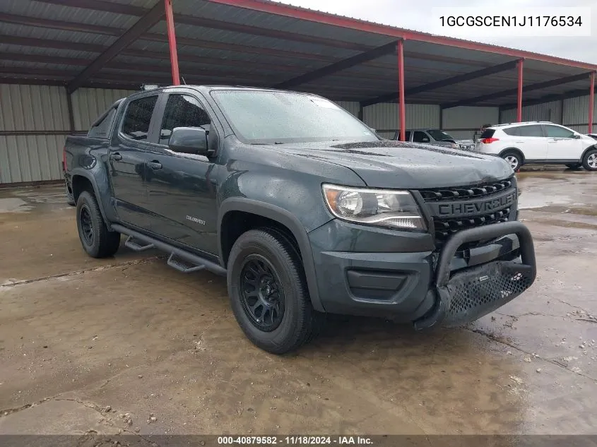 2018 Chevrolet Colorado Lt VIN: 1GCGSCEN1J1176534 Lot: 40879582