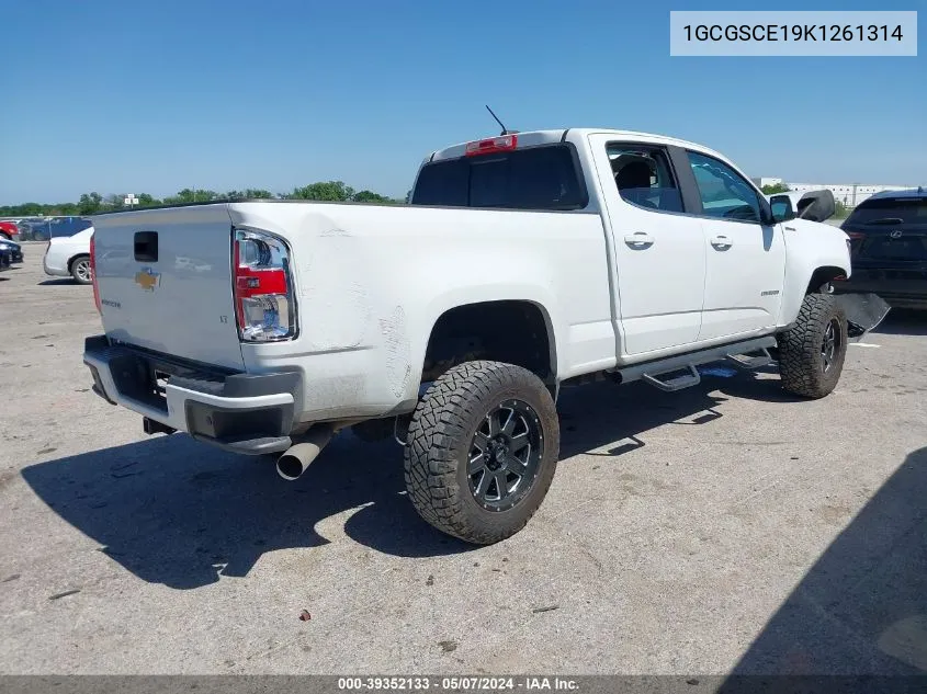 1GCGSCE19K1261314 2019 Chevrolet Colorado Lt