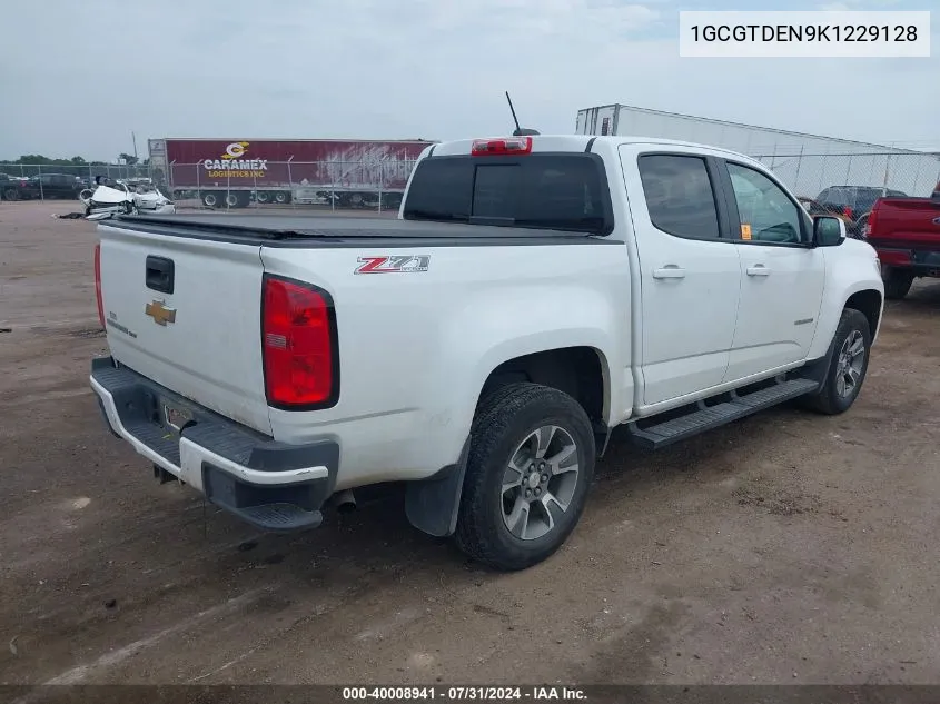 1GCGTDEN9K1229128 2019 Chevrolet Colorado Z71