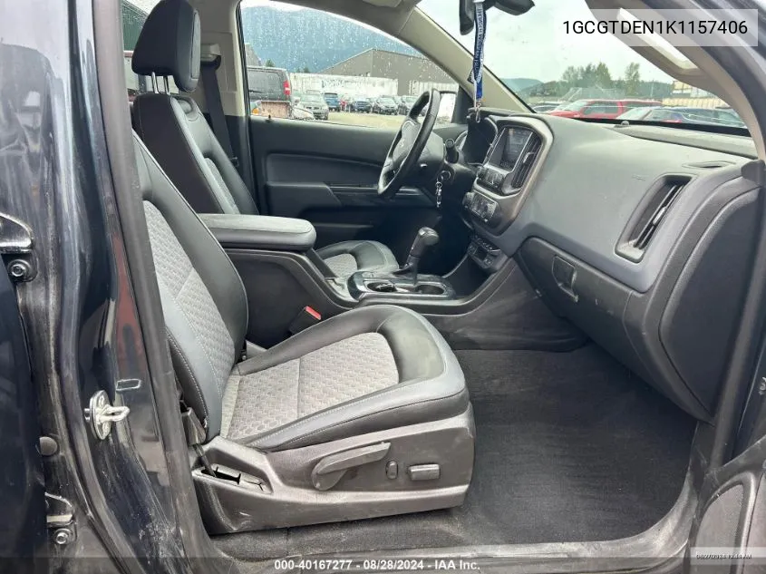 1GCGTDEN1K1157406 2019 Chevrolet Colorado Z71