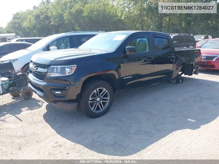 2019 Chevrolet Colorado Wt VIN: 1GCGTBEN8K1284027 Lot: 40173544