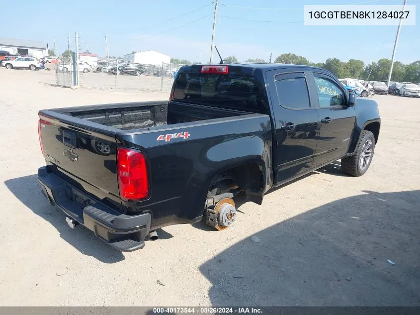 1GCGTBEN8K1284027 2019 Chevrolet Colorado Wt