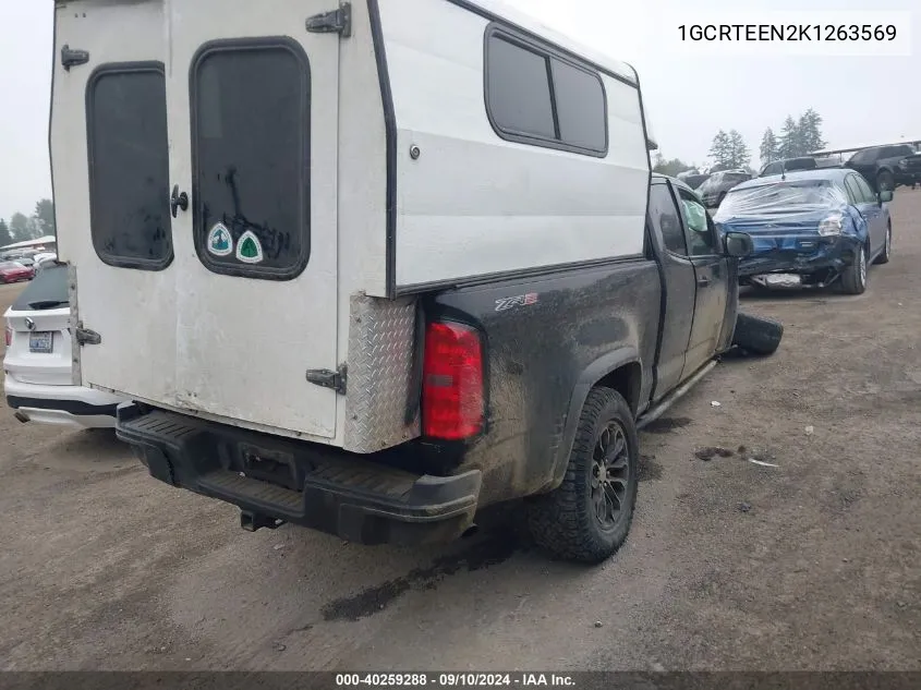 1GCRTEEN2K1263569 2019 Chevrolet Colorado Zr2