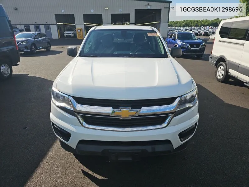 2019 Chevrolet Colorado Wt VIN: 1GCGSBEA0K1298696 Lot: 40408145