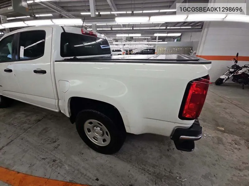 1GCGSBEA0K1298696 2019 Chevrolet Colorado Wt