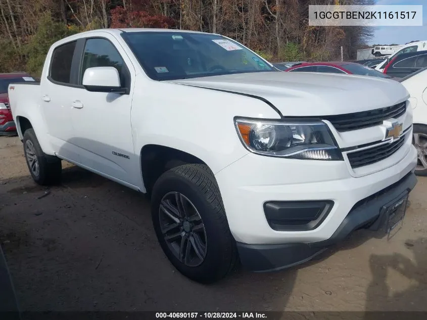 2019 Chevrolet Colorado Wt VIN: 1GCGTBEN2K1161517 Lot: 40690157