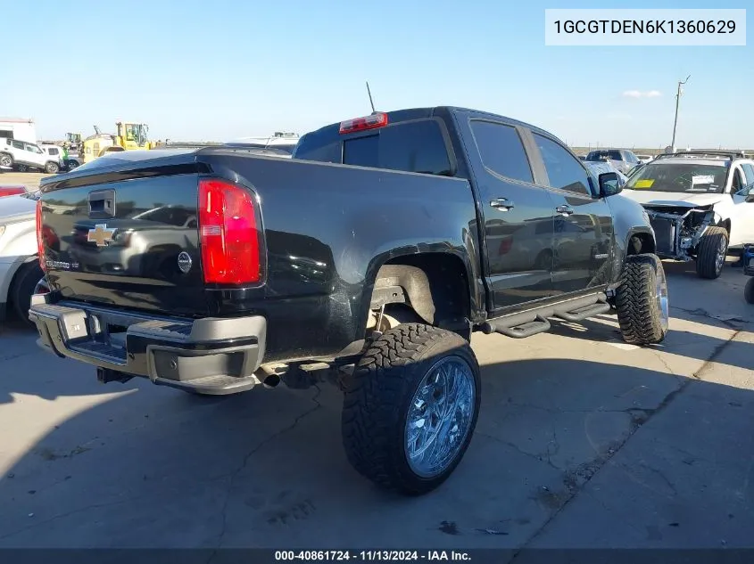 2019 Chevrolet Colorado Z71 VIN: 1GCGTDEN6K1360629 Lot: 40861724