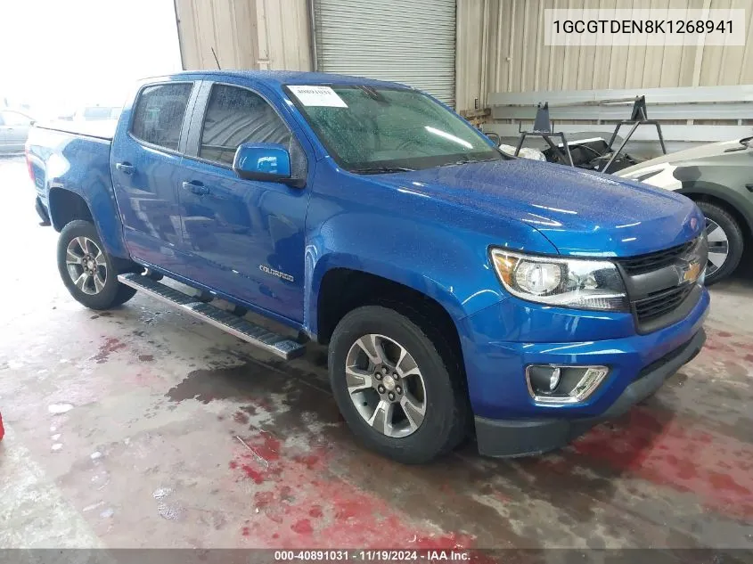 2019 Chevrolet Colorado Z71 VIN: 1GCGTDEN8K1268941 Lot: 40891031