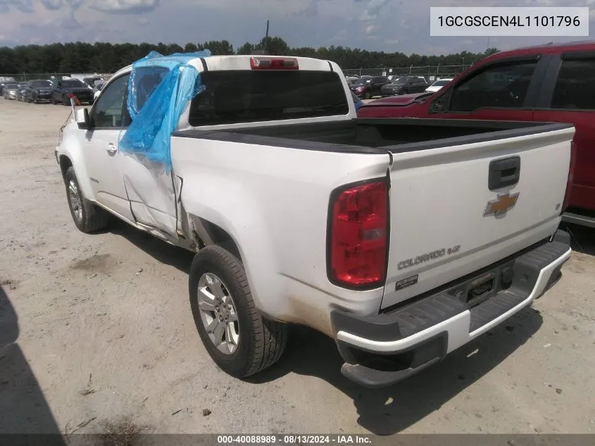 2020 Chevrolet Colorado 2Wd Short Box Lt VIN: 1GCGSCEN4L1101796 Lot: 40088989