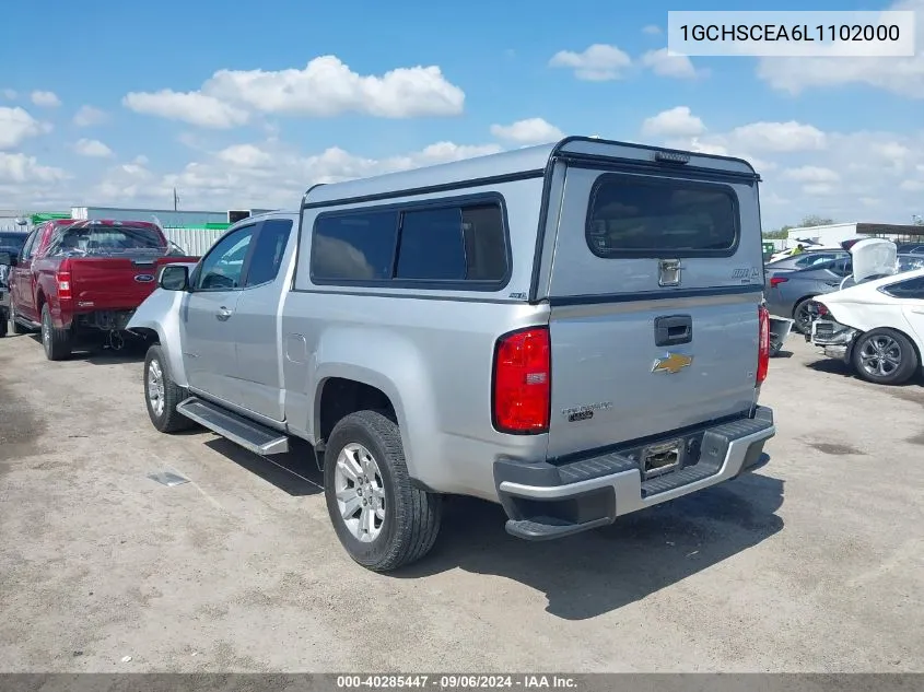 2020 Chevrolet Colorado 2Wd Long Box Lt VIN: 1GCHSCEA6L1102000 Lot: 40285447