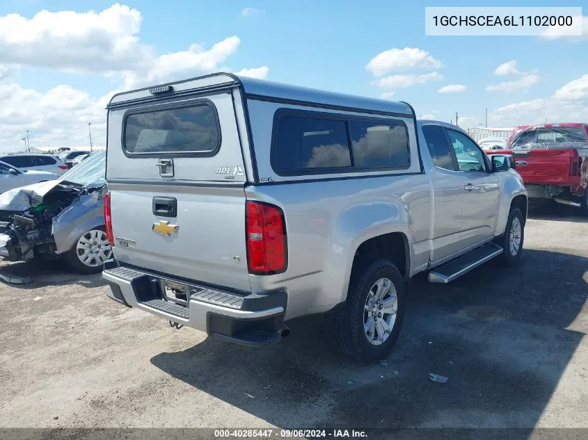 2020 Chevrolet Colorado 2Wd Long Box Lt VIN: 1GCHSCEA6L1102000 Lot: 40285447