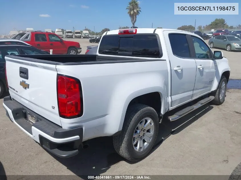 2020 Chevrolet Colorado 2Wd Short Box Lt VIN: 1GCGSCEN7L1198475 Lot: 40341661