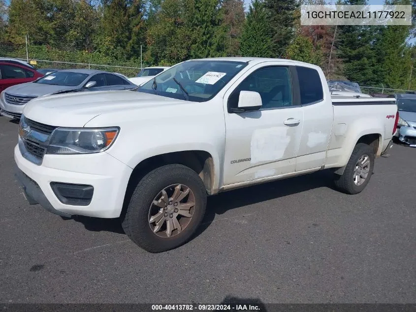 2020 Chevrolet Colorado 4Wd Long Box Lt VIN: 1GCHTCEA2L1177922 Lot: 40413782