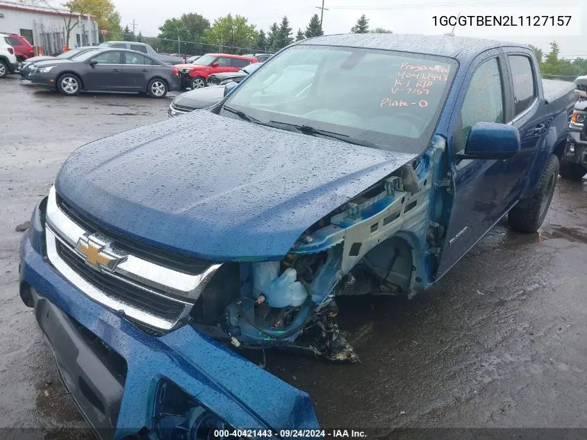 2020 Chevrolet Colorado VIN: 1GCGTBEN2L1127157 Lot: 40421443