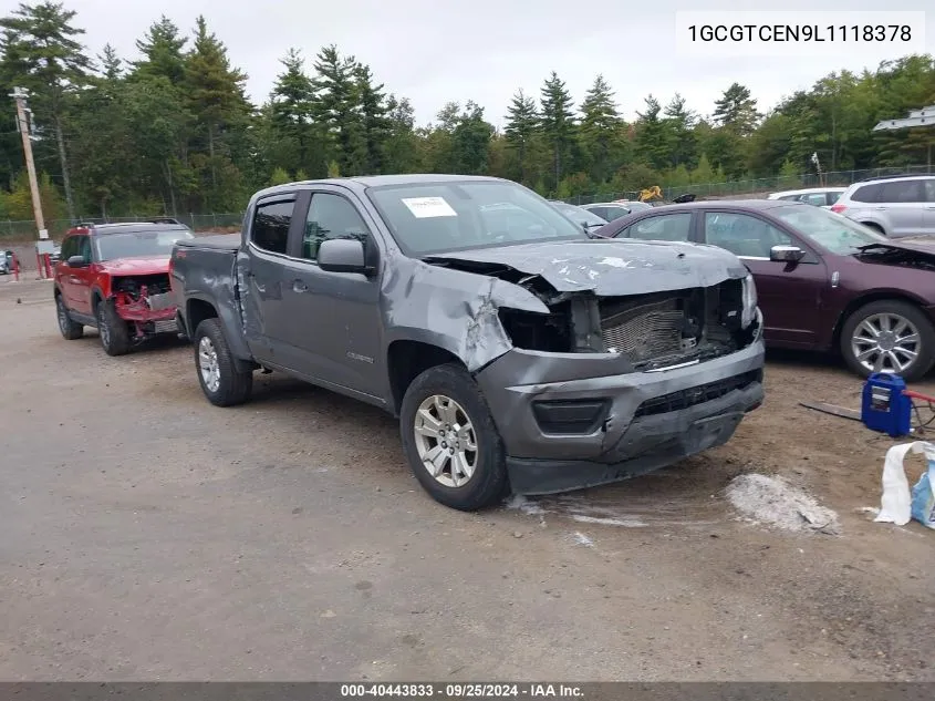 1GCGTCEN9L1118378 2020 Chevrolet Colorado 4Wd Short Box Lt