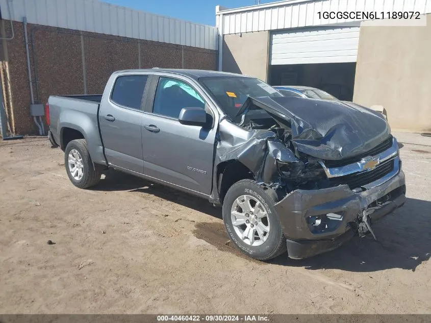 2020 Chevrolet Colorado 2Wd Short Box Lt VIN: 1GCGSCEN6L1189072 Lot: 40460422