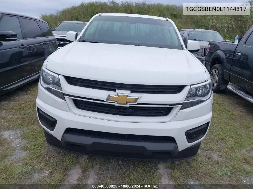 1GCGSBEN0L1144817 2020 Chevrolet Colorado