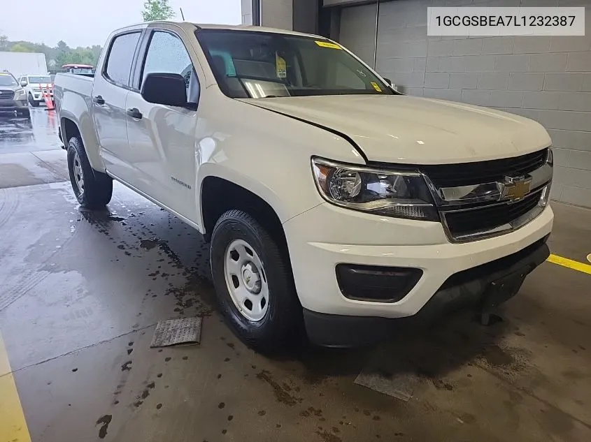 2020 Chevrolet Colorado VIN: 1GCGSBEA7L1232387 Lot: 40547130