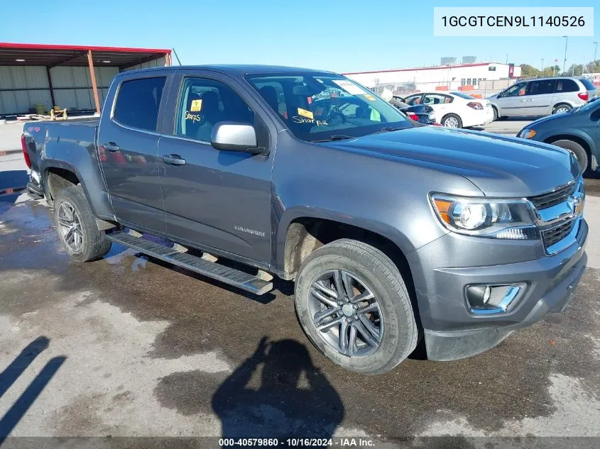 2020 Chevrolet Colorado 4Wd Short Box Lt VIN: 1GCGTCEN9L1140526 Lot: 40579860