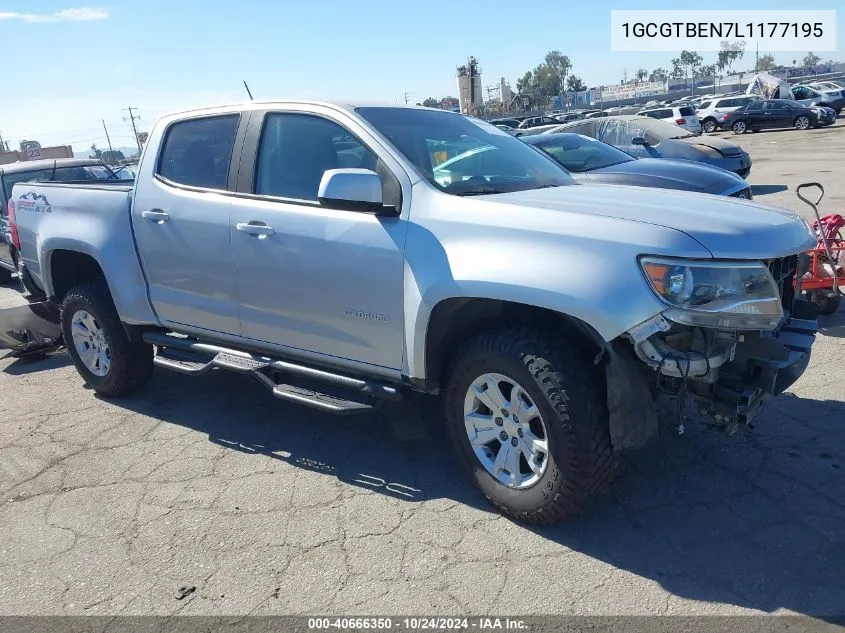 2020 Chevrolet Colorado 4Wd Short Box Wt VIN: 1GCGTBEN7L1177195 Lot: 40666350