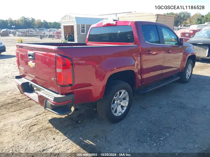 2020 Chevrolet Colorado 2Wd Short Box Lt VIN: 1GCGSCEA1L1186528 Lot: 40686803