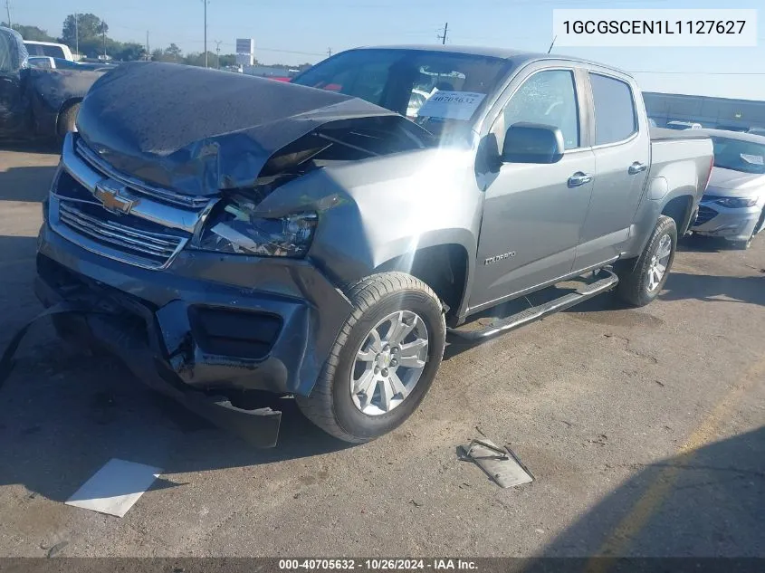 2020 Chevrolet Colorado 2Wd Short Box Lt VIN: 1GCGSCEN1L1127627 Lot: 40705632