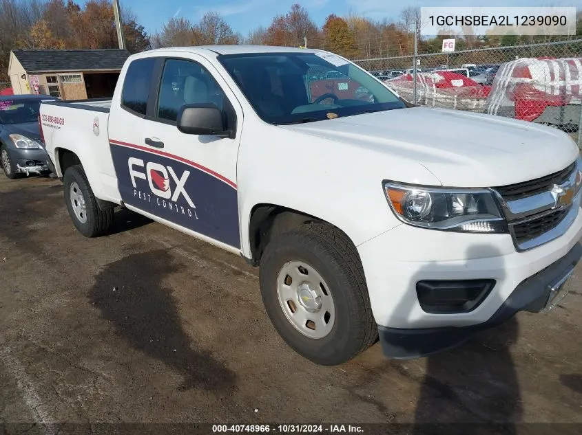 2020 Chevrolet Colorado 2Wd Long Box Wt VIN: 1GCHSBEA2L1239090 Lot: 40748966