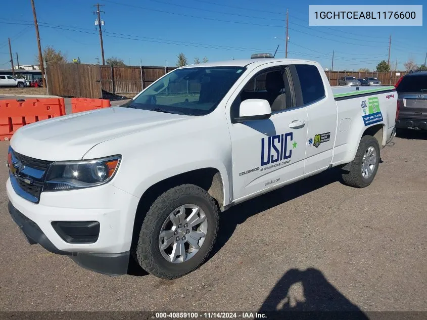 2020 Chevrolet Colorado 4Wd Long Box Lt VIN: 1GCHTCEA8L1176600 Lot: 40859100