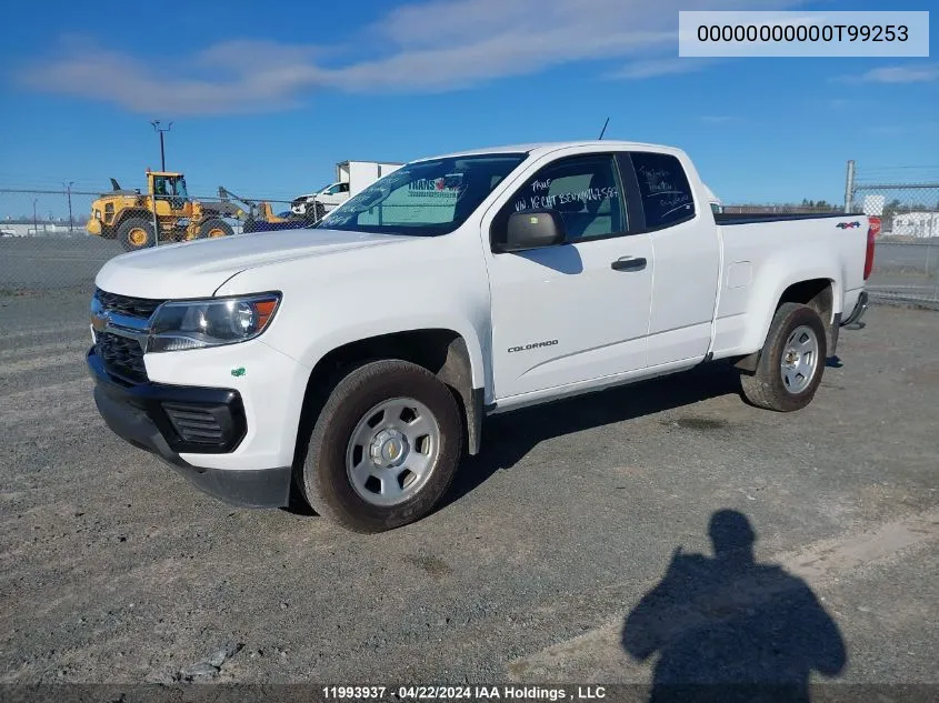 2021 Chevrolet Colorado VIN: 00000000000T99253 Lot: 11993937