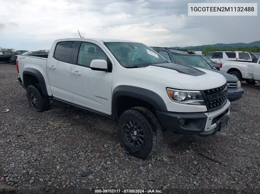 2021 Chevrolet Colorado VIN: 1GCGTEEN2M1132488 Lot: 39707117