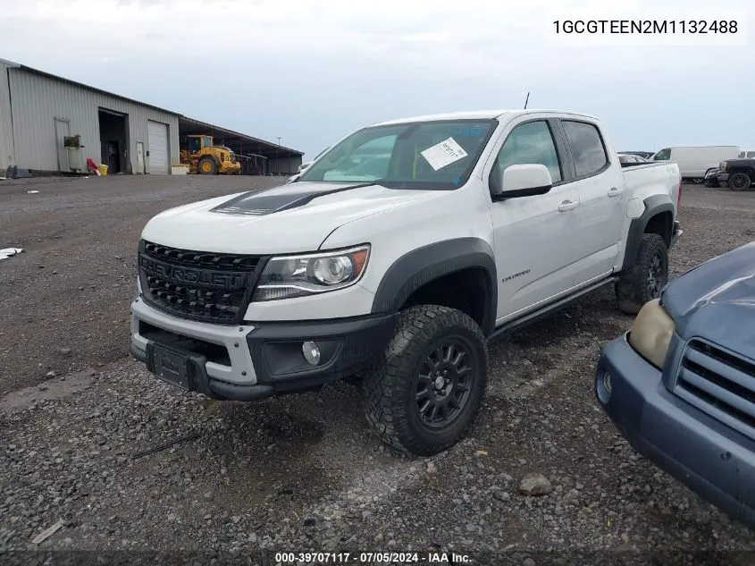 1GCGTEEN2M1132488 2021 Chevrolet Colorado