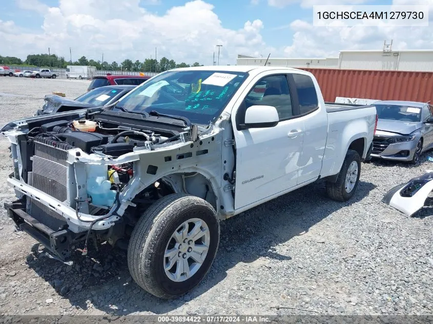 2021 Chevrolet Colorado 2Wd Long Box Lt VIN: 1GCHSCEA4M1279730 Lot: 39894422