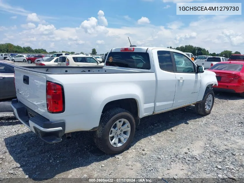 1GCHSCEA4M1279730 2021 Chevrolet Colorado 2Wd Long Box Lt