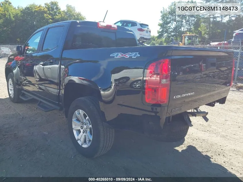 1GCGTCEN8M1148473 2021 Chevrolet Colorado 4Wd Short Box Lt