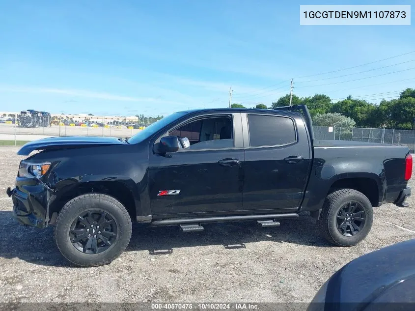 1GCGTDEN9M1107873 2021 Chevrolet Colorado 4Wd Short Box Z71